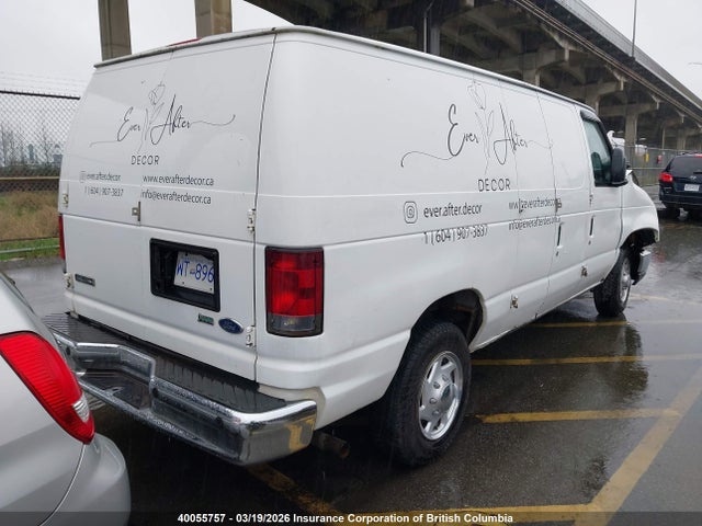 40055757 :رقم المزاد ، 1FTNE1EW8ADA84900 vin ، 2010 Ford Econoline E150 Van مزاد بيع