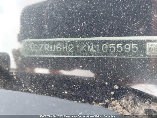 3CZRU6H21KM105595 Honda HR-V