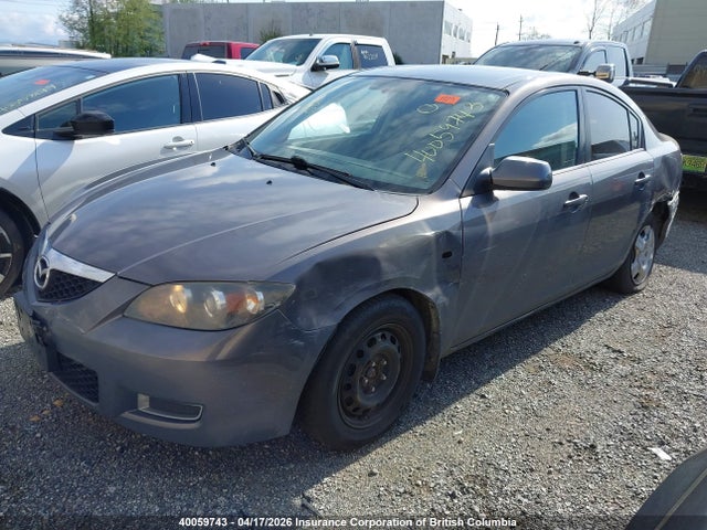 2008 Mazda 3 I მანქანა იყიდება აუქციონზე, vin: JM1BK32F481866778, აუქციონის ნომერი: 40059743