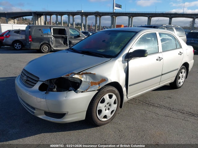 40059753 :رقم المزاد ، 2T1BR32E03C773134 vin ، 2003 Toyota Corolla Ce/le/s مزاد بيع