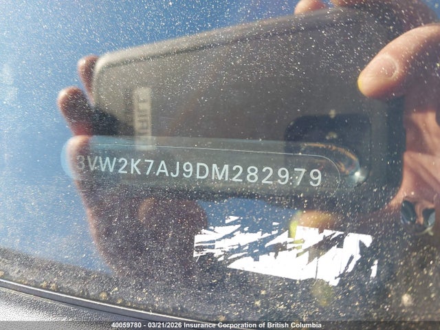 40059780 :رقم المزاد ، 3VW2K7AJ9DM282979 vin ، 2013 Volkswagen Jetta مزاد بيع