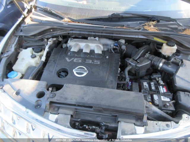 2007 Nissan Murano Sl/se/s მანქანა იყიდება აუქციონზე, vin: JN8AZ08W37W632344, აუქციონის ნომერი: 40059784