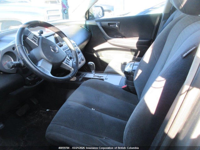 2007 Nissan Murano Sl/se/s მანქანა იყიდება აუქციონზე, vin: JN8AZ08W37W632344, აუქციონის ნომერი: 40059784