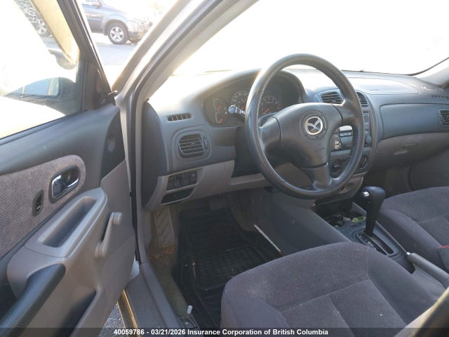 40059786 :رقم المزاد ، JM1BJ225921582154 vin ، 2002 Mazda Protege Dx/lx/es مزاد بيع