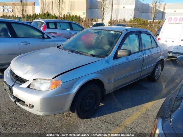 40059786 :رقم المزاد ، JM1BJ225921582154 vin ، 2002 Mazda Protege Dx/lx/es مزاد بيع
