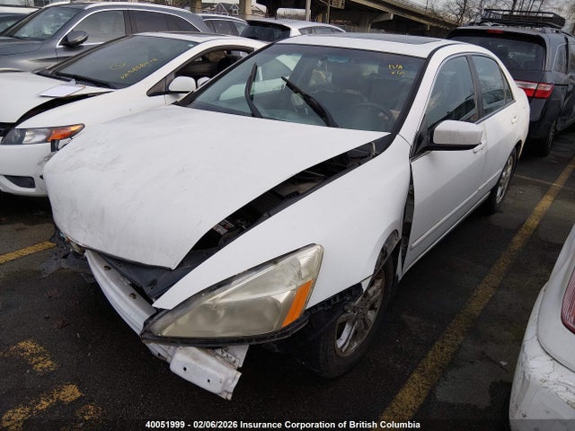 40051999 :رقم المزاد ، 1HGCM56777A806037 vin ، 2007 Honda Accord Ex مزاد بيع