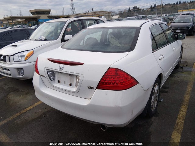 40051999 :رقم المزاد ، 1HGCM56777A806037 vin ، 2007 Honda Accord Ex مزاد بيع