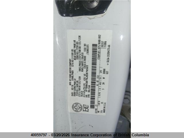 Продажа на аукционе авто 2018 Ford F350, vin: 1FT8W3BT6JEB76565, номер лота: 40059797