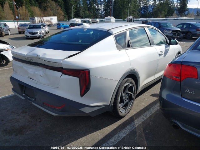 40059798 :رقم المزاد ، 3KPFU4DE1SE058379 vin ، 2025 Kia K4 Ex/ex+ مزاد بيع