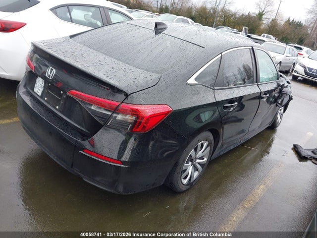 Aukcja sprzedaży 2022 Honda Civic Lx, vin: 2HGFE2F24NH124695, numer aukcji: 40058741