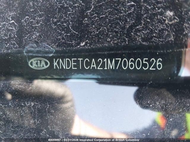 40059807 :رقم المزاد ، KNDETCA21M7060526 vin ، 2021 Kia Seltos Sx مزاد بيع