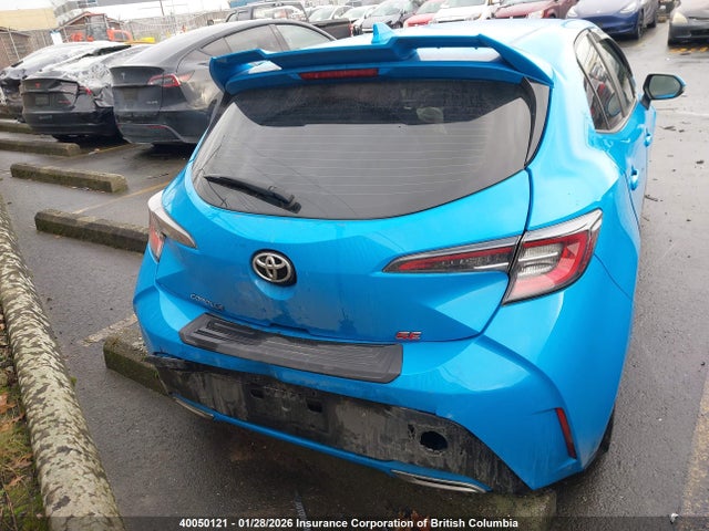 JTNK4RBE4K3070527 Toyota Corolla Se/xse