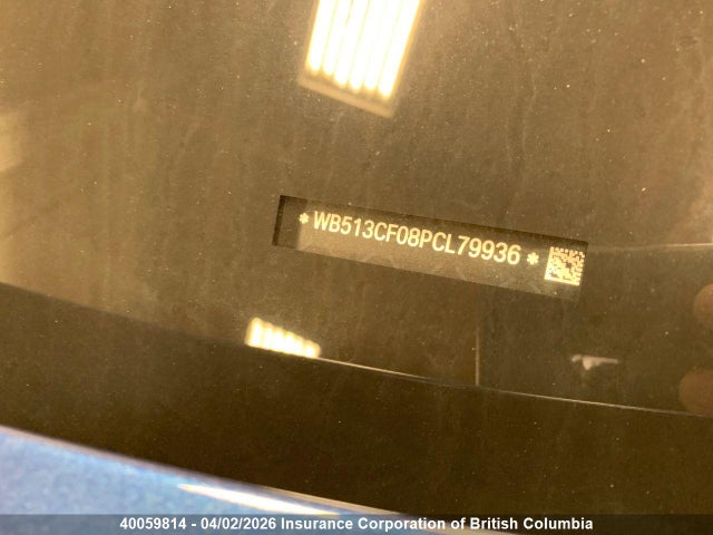 Aukcja sprzedaży 2023 Bmw Ix, vin: WB513CF08PCL79936, numer aukcji: 40059814