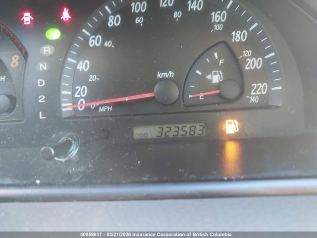 Aukcja sprzedaży 2002 Toyota Camry, vin: JTDBF30K020012842, numer aukcji: 40059817