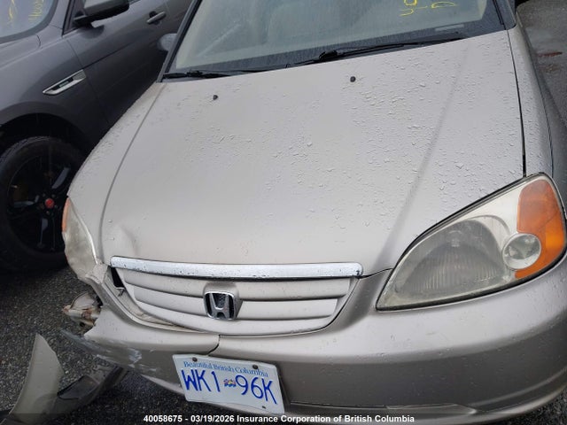 Продаж на аукціоні авто 2003 Honda Civic Lx, vin: 2HGES16613H907584, номер лоту: 40058675