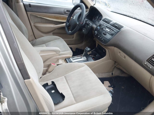 Продаж на аукціоні авто 2003 Honda Civic Lx, vin: 2HGES16613H907584, номер лоту: 40058675