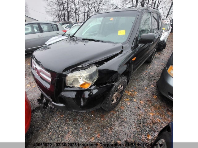 40059822 :رقم المزاد ، 5FNYF28167B500170 vin ، 2007 Honda Pilot مزاد بيع