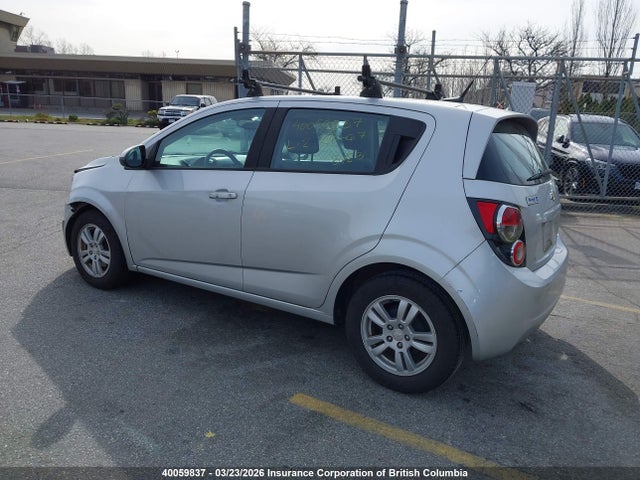 Продажа на аукционе авто 2012 Chevrolet Sonic, vin: 1G1JA6EH9C4210590, номер лота: 40059837
