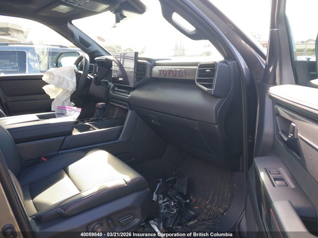 40059840 :رقم المزاد ، 5TFPC5DB9SX094632 vin ، 2025 Toyota Tundra Crewmax Limited/crewmax Trd Pro مزاد بيع