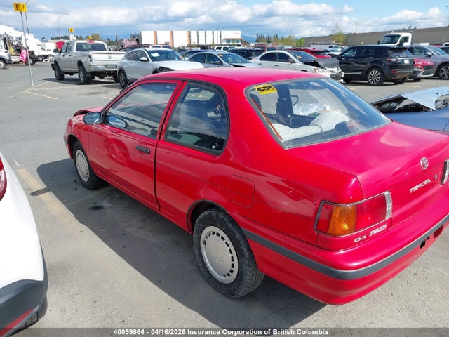 1992 Toyota Tercel Dx მანქანა იყიდება აუქციონზე, vin: JT2EL43D4N0200415, აუქციონის ნომერი: 40059864