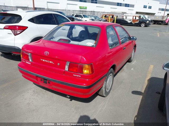 1992 Toyota Tercel Dx მანქანა იყიდება აუქციონზე, vin: JT2EL43D4N0200415, აუქციონის ნომერი: 40059864