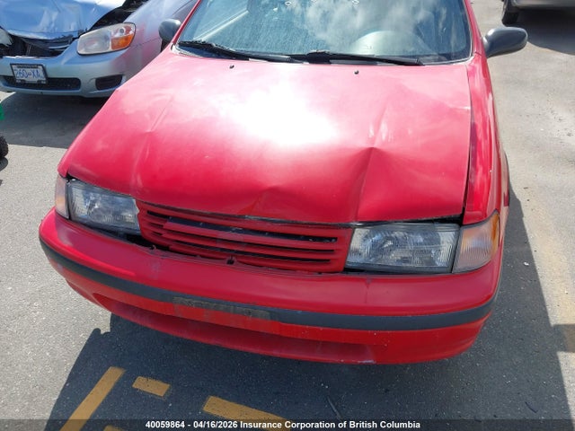 1992 Toyota Tercel Dx მანქანა იყიდება აუქციონზე, vin: JT2EL43D4N0200415, აუქციონის ნომერი: 40059864