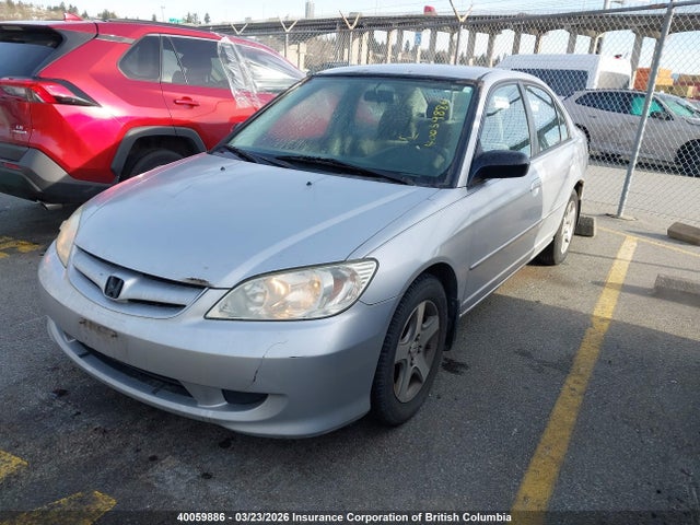 Aukcja sprzedaży 2005 Honda Civic, vin: 2HGES165X5H604314, numer aukcji: 40059886