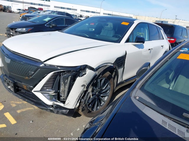 Продаж на аукціоні авто 2025 Cadillac Lyriq, vin: 1GYKPWRLXSZ312999, номер лоту: 40059899