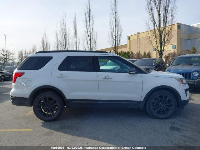 40059908 :رقم المزاد ، 1FM5K8D84JGB95751 vin ، 2018 Ford Explorer Xlt مزاد بيع