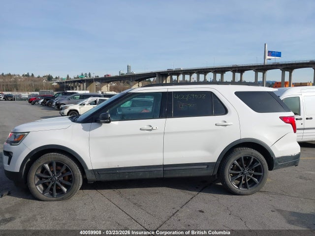 40059908 :رقم المزاد ، 1FM5K8D84JGB95751 vin ، 2018 Ford Explorer Xlt مزاد بيع