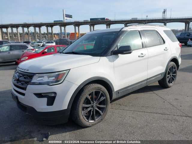 40059908 :رقم المزاد ، 1FM5K8D84JGB95751 vin ، 2018 Ford Explorer Xlt مزاد بيع