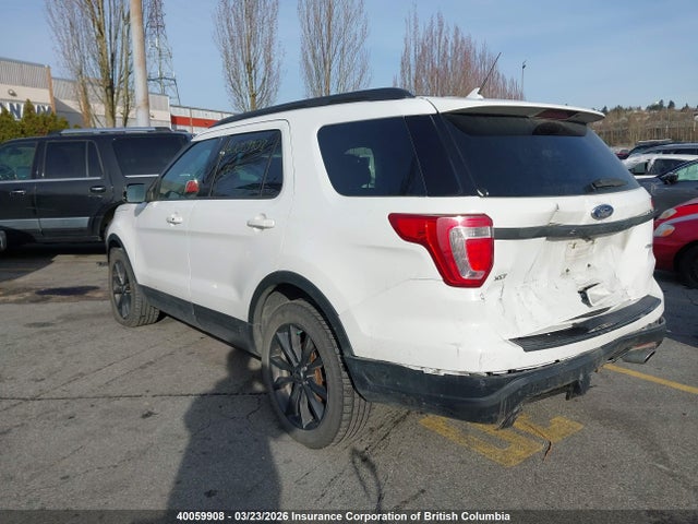 40059908 :رقم المزاد ، 1FM5K8D84JGB95751 vin ، 2018 Ford Explorer Xlt مزاد بيع