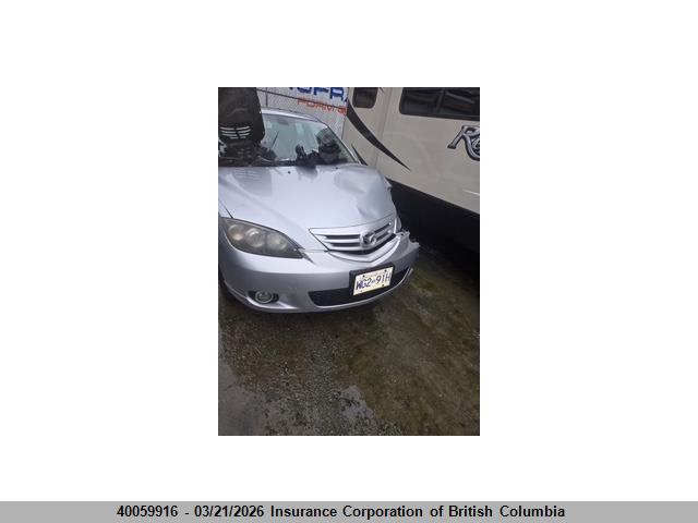 Aukcja sprzedaży 2005 Mazda 3 Hatchback, vin: JM1BK143451345725, numer aukcji: 40059916