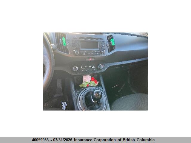 40059933 :رقم المزاد ، KNDPB3A26D7357559 vin ، 2013 Kia Sportage Lx مزاد بيع