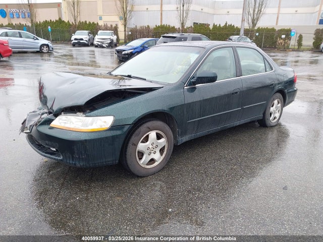 40059937 :رقم المزاد ، 1HGCG1651YA053296 vin ، 2000 Honda Accord Ex مزاد بيع