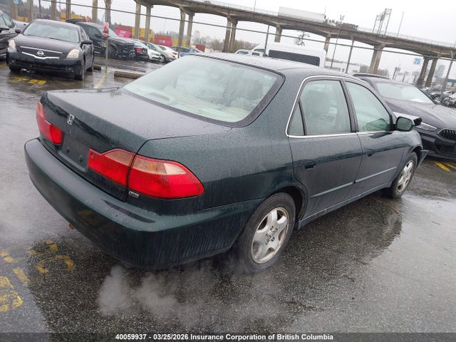 40059937 :رقم المزاد ، 1HGCG1651YA053296 vin ، 2000 Honda Accord Ex مزاد بيع
