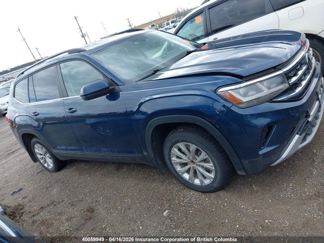 40059949 :رقم المزاد ، 1V2LR2CA0MC538543 vin ، 2021 Volkswagen Atlas مزاد بيع