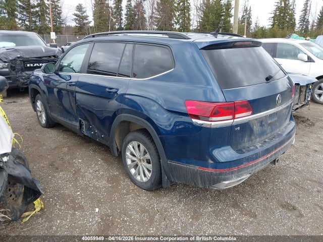 40059949 :رقم المزاد ، 1V2LR2CA0MC538543 vin ، 2021 Volkswagen Atlas مزاد بيع