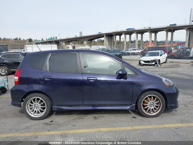 2008 Honda Fit მანქანა იყიდება აუქციონზე, vin: JHMGD37638S804046, აუქციონის ნომერი: 40059967