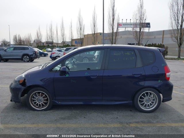 2008 Honda Fit მანქანა იყიდება აუქციონზე, vin: JHMGD37638S804046, აუქციონის ნომერი: 40059967