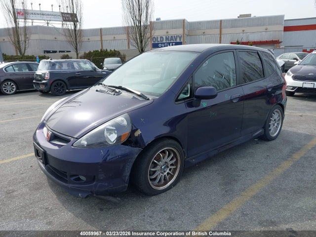 2008 Honda Fit მანქანა იყიდება აუქციონზე, vin: JHMGD37638S804046, აუქციონის ნომერი: 40059967