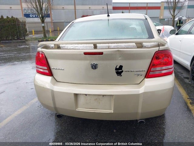 40059988 :رقم المزاد ، 1B3CC5FVXAN133312 vin ، 2010 Dodge Avenger R/t مزاد بيع