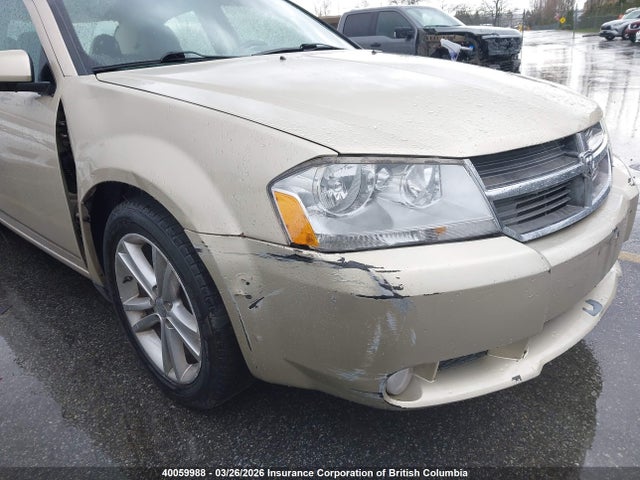 40059988 :رقم المزاد ، 1B3CC5FVXAN133312 vin ، 2010 Dodge Avenger R/t مزاد بيع