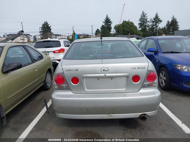 40059999 :رقم المزاد ، JTHBD182410002343 vin ، 2001 Lexus Is 300 300 مزاد بيع