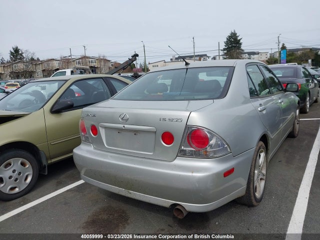 40059999 :رقم المزاد ، JTHBD182410002343 vin ، 2001 Lexus Is 300 300 مزاد بيع