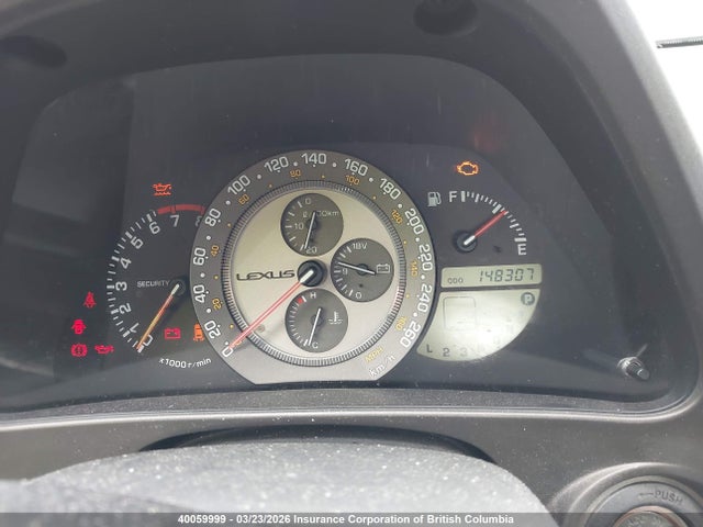 40059999 :رقم المزاد ، JTHBD182410002343 vin ، 2001 Lexus Is 300 300 مزاد بيع