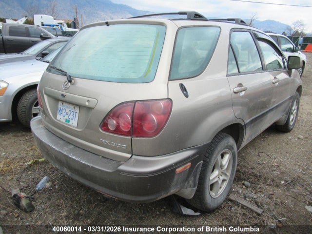 40060014 :رقم المزاد ، JT6HF10U5Y0099069 vin ، 2000 Lexus Rx 300 مزاد بيع