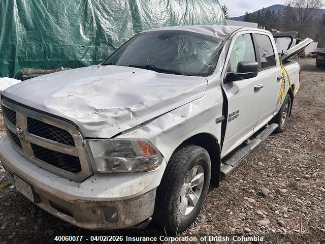 40060077 :رقم المزاد ، 1C6RR7LT6HS673443 vin ، 2017 Ram 1500 Slt مزاد بيع