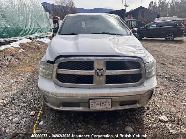 40060077 :رقم المزاد ، 1C6RR7LT6HS673443 vin ، 2017 Ram 1500 Slt مزاد بيع