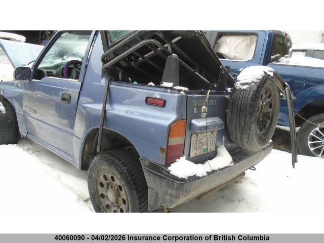 40060090 :رقم المزاد ، 2S3TA01C0P6401750 vin ، 1993 Suzuki Sidekick Ja/jx/jlx مزاد بيع